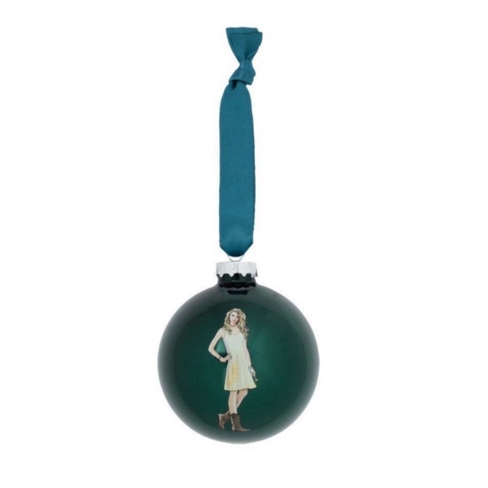 Taylor Swift Self Titled Era Ball Ornament NEW